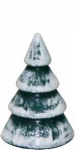 GAH - 34900 - Gahlenz - Snowmen - Group 'Ringelbaum grün - weiß - Höhe 2,5cm'