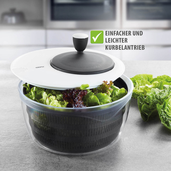 GEF - 00182 - Gefu, Salatschleuder Rotare + Frischhaltedeckel