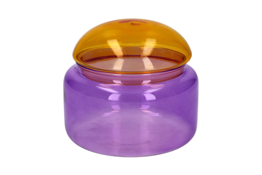 GICO - 189265 - Glasdose Voile, M, Gift Company, orange/lila