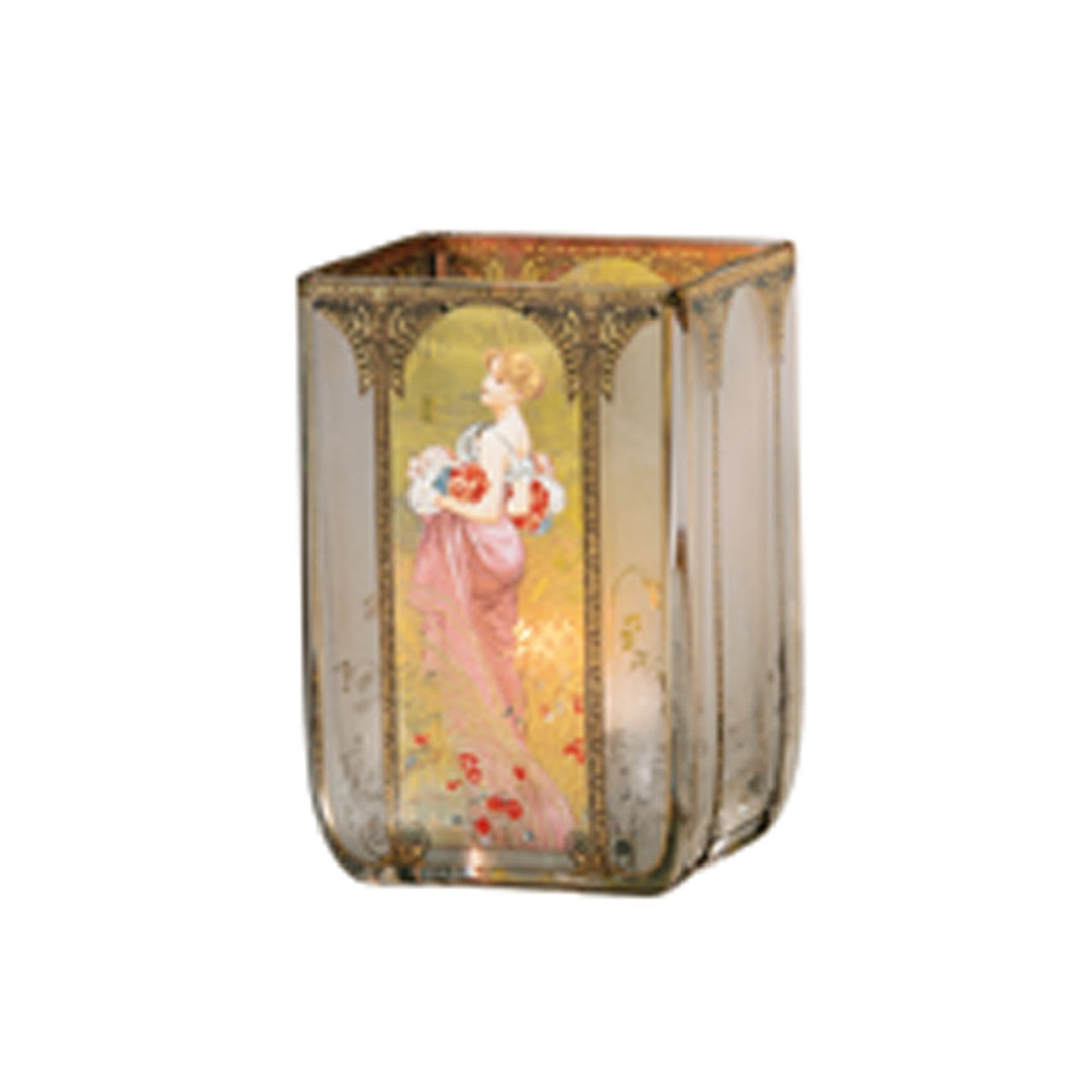 66928524 - Goebel Artis Orbis Alphonse Mucha 'Sommer 1900 - Teelicht'