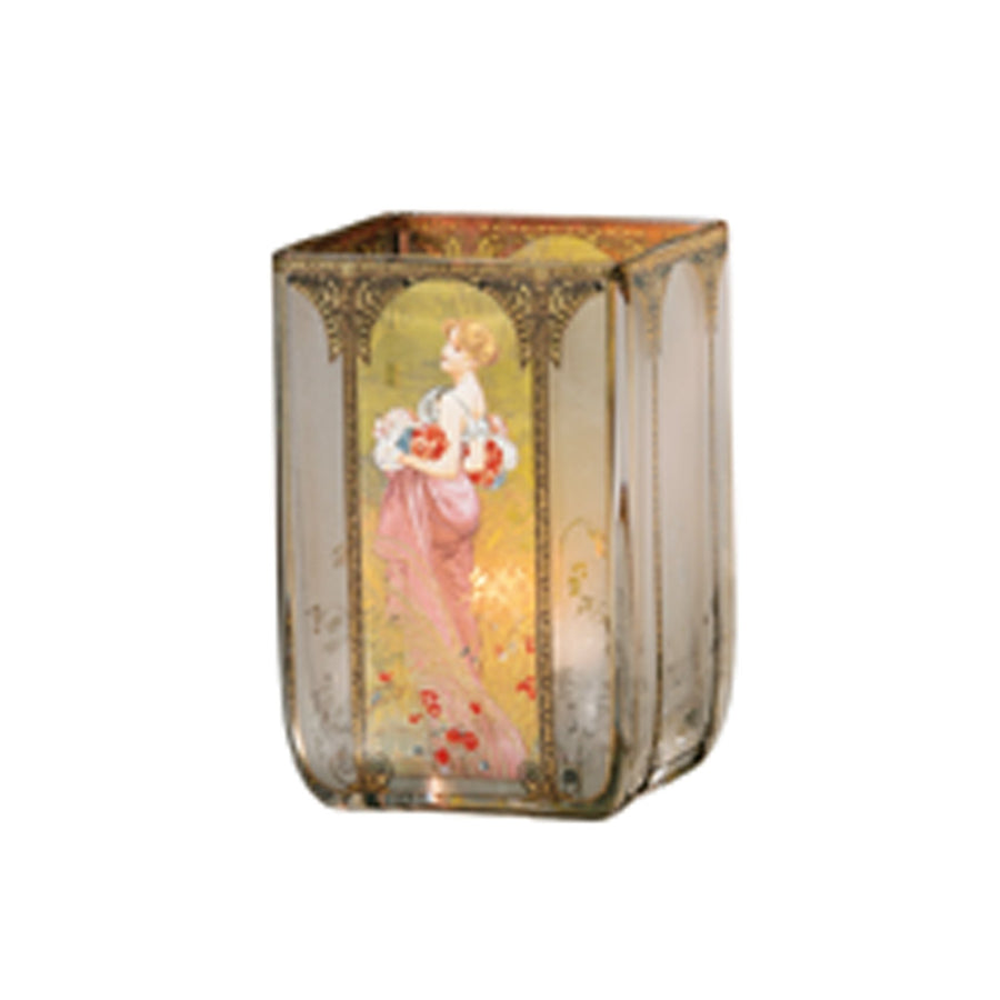 66928524 - Goebel Artis Orbis Alphonse Mucha 'Sommer 1900 - Teelicht'