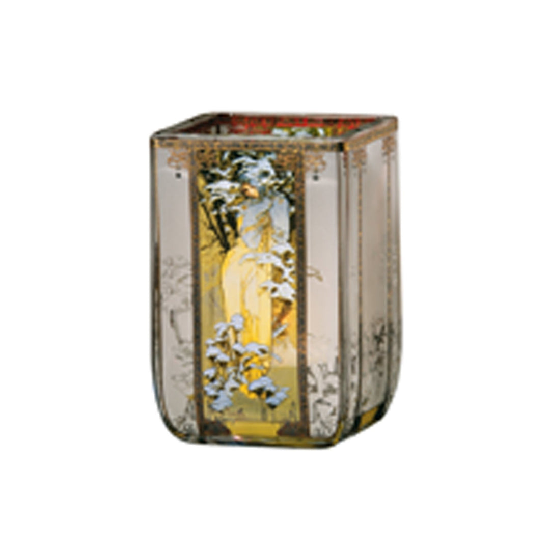 66928540 - Goebel Artis Orbis Alphonse Mucha 'Winter 1900 - Teelicht'