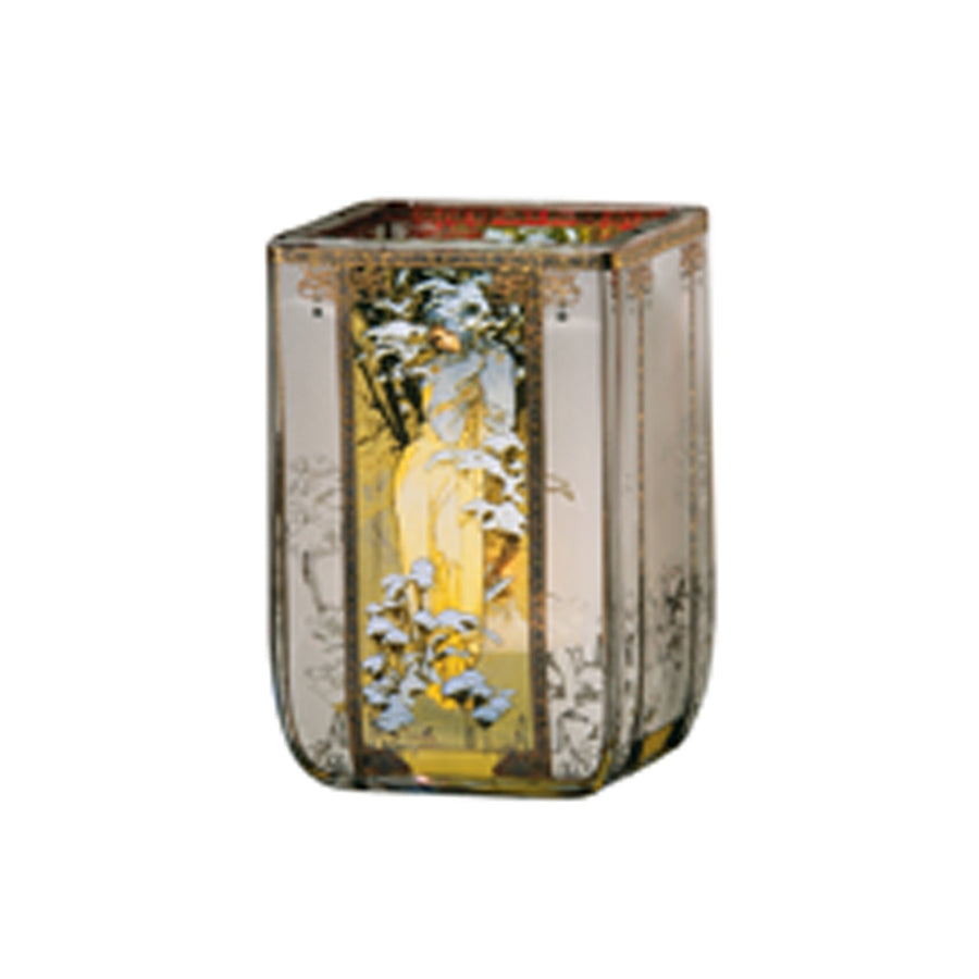 66928540 - Goebel Artis Orbis Alphonse Mucha 'Winter 1900 - Teelicht'