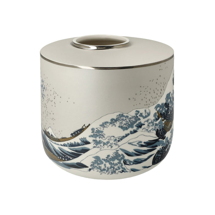 67075111 - Goebel Artis Orbis, Vase, Hokusai - Die Große Welle 16cm 2025