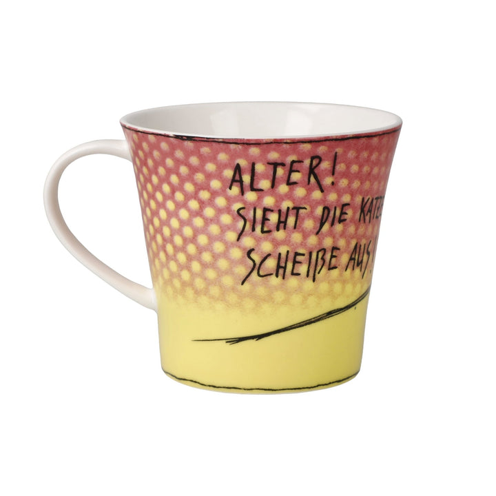 23800041 - Goebel Atelier Coffee - /Tea Mug, Goebel, Scheisskatze 2024