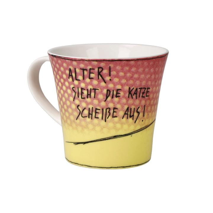 23800041 - Goebel Atelier Coffee - /Tea Mug, Goebel, Scheisskatze 2024