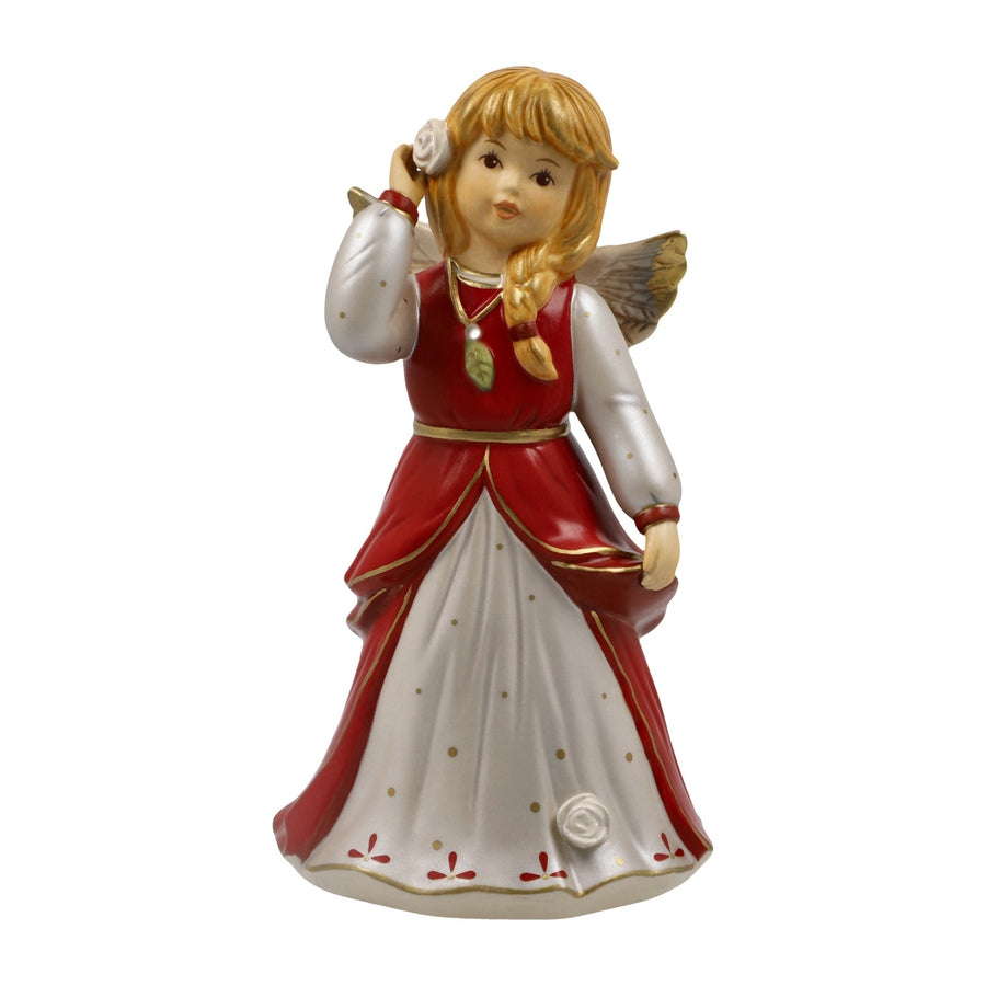 41690671 - Goebel Jahresfarbe 2025 - Herausgeputzt zum Fest - Rot 15,5cm