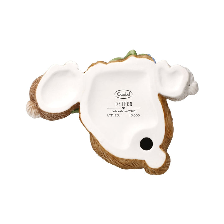 66846261 - Goebel Ostern Hase Jahreshase limitiert 2026 - 12x13cm, 2026