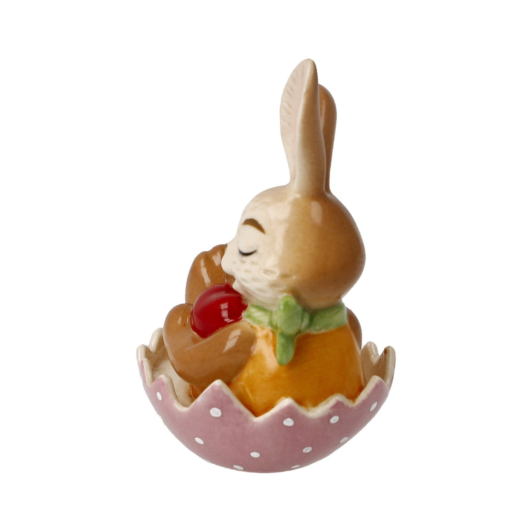 66846051 - Goebel Ostern Minihase in Eierschale 'Hab von dir geträumt! 6cm' 2025