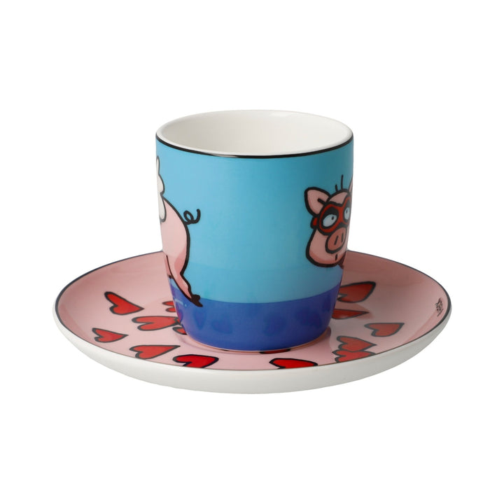 67200201 - Goebel Pop Art, Espressotasse, Ed Eck - When Pigs Fly 2025