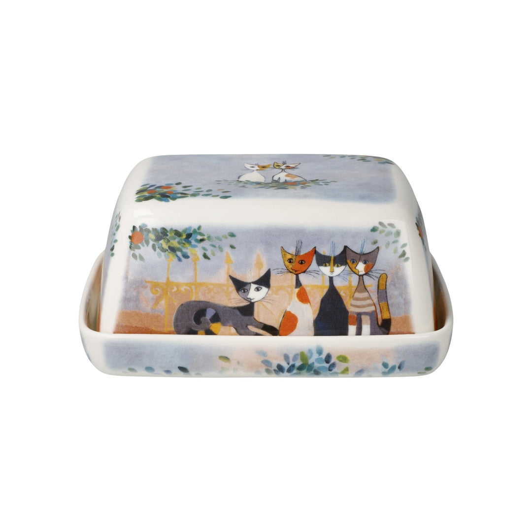 66861431 - Goebel Rosina Wachtmeister, Butterdose, Tempi felici 2025