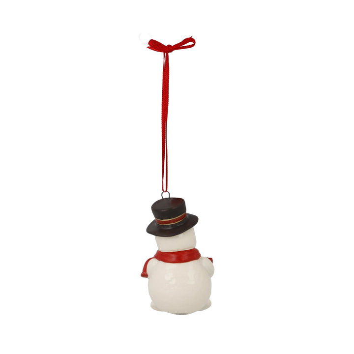 66704711 - Goebel Schneemann, Hänger, Fridolin mit Kleeblatt - 5cm - 2025