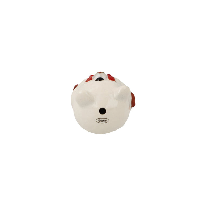 66704681 - Goebel Schneemann, Hänger, Gustl mit Weihnachtskugel - 5cm - 2025