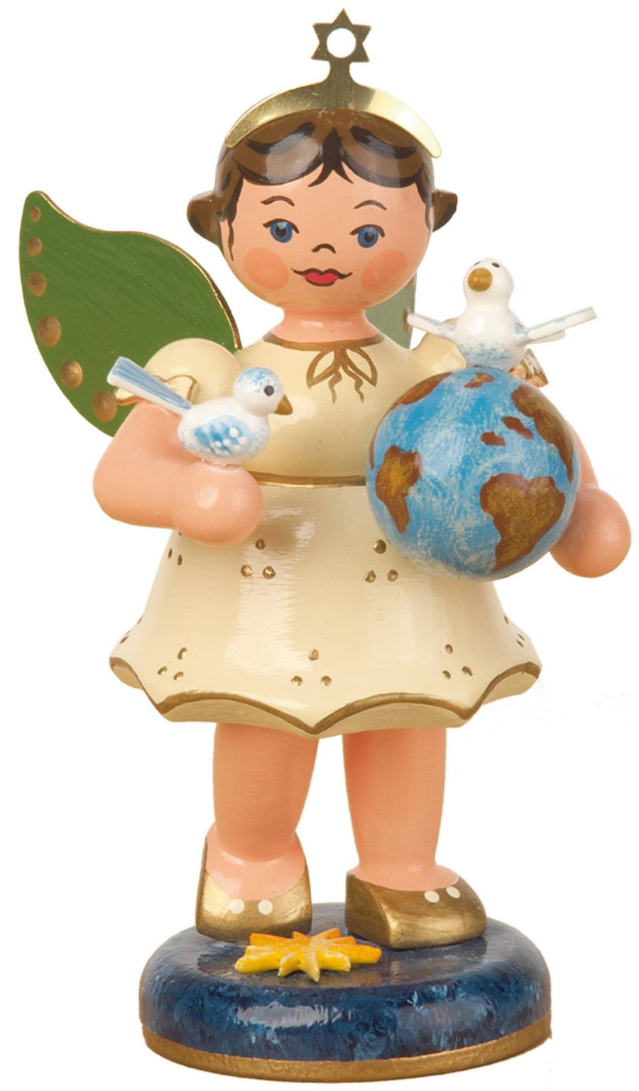 HUB - 121h3001 - Hubrig Volkskunst 'Engel der Welt 10cm'