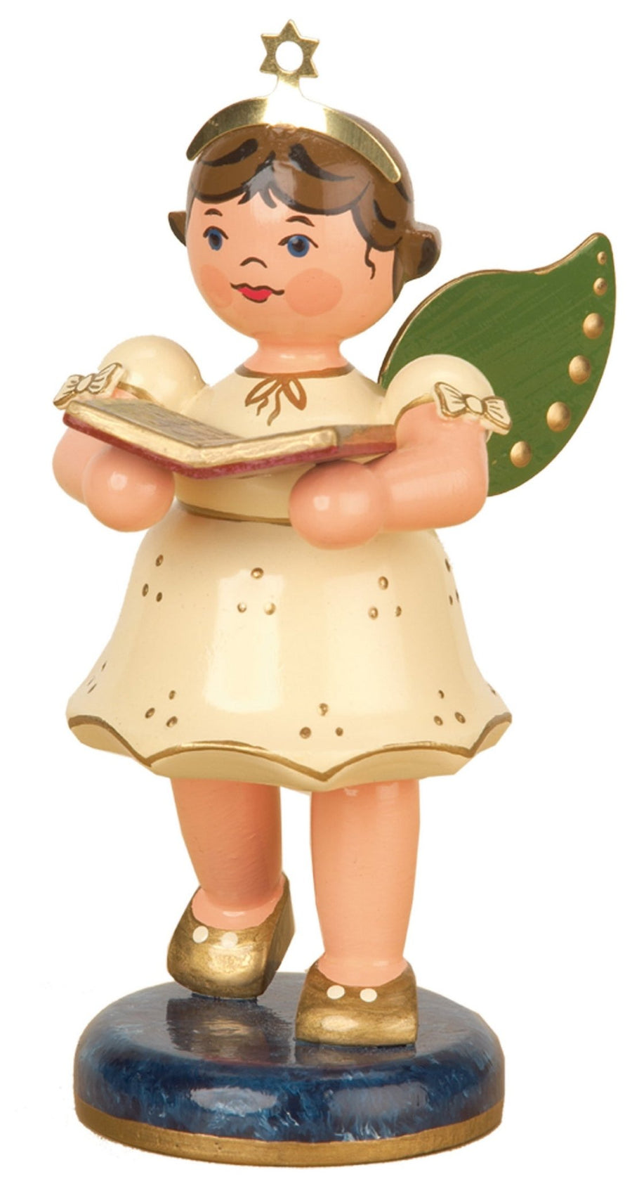 HUB - 121h3012 - Hubrig Volkskunst 'Engel - Gesangbuch 10cm - mittel'