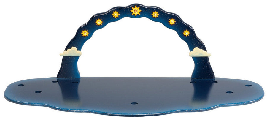 HUB - 251h0016 - Hubrig Volkskunst 'Engelwolke mit Himmelsbogen 80x38x27'