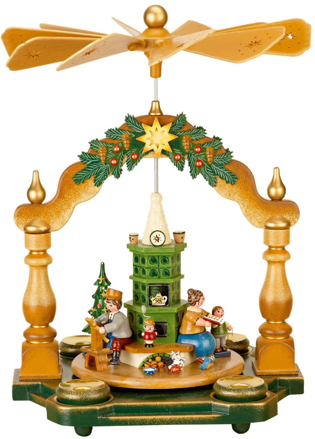 HUB - 102h0006 - Hubrig Volkskunst 'PY Großmutter 's Weihnachtsstube'