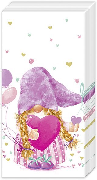 IHR - PT1036100 - Ihr, Papiertaschentücher Alice, 21x21cm