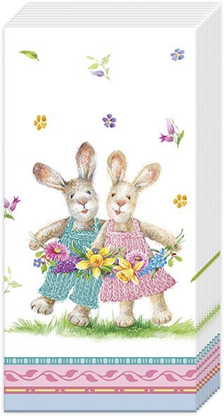 IHR - PT1066100 - Ihr, Papiertaschentücher, Spring Dance, 21x21xm