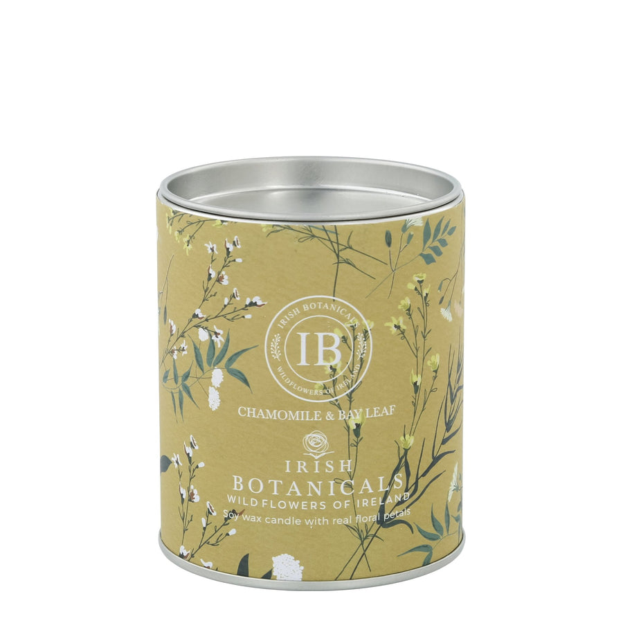 IB - E - IBW - CBL - TIN - Irish Botanicals - Kamille und Lorbeerblatt Duft Kerze - Chamomile and Bay Leaf Tin Candle