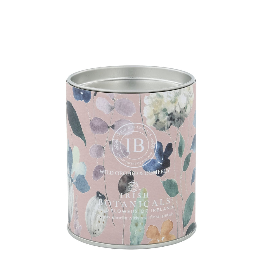 IB - E - IBW - WOC - TIN - Irish Botanicals - Wildorchidee und Beinwell Duft Kerze - Wild Orchid and Comfrey Tin Candle