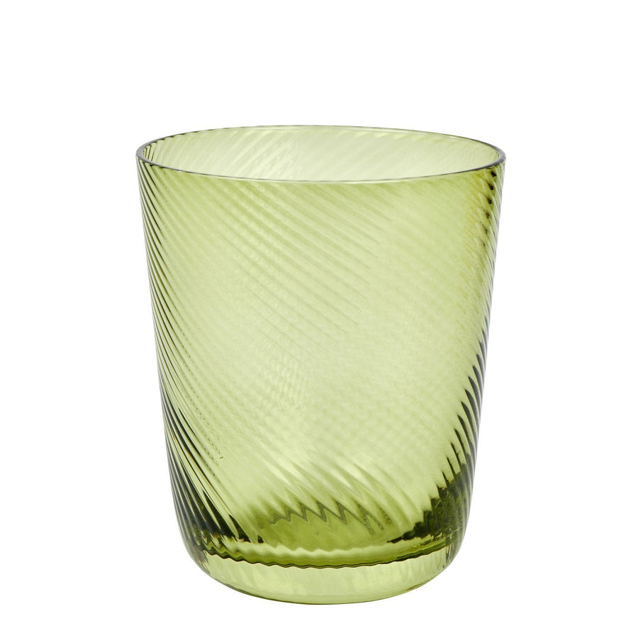 LAM - 10300 - Lambert - Korfu Trinkglas, Wasserglas, grün, H 10 cm D 8,5 cm
