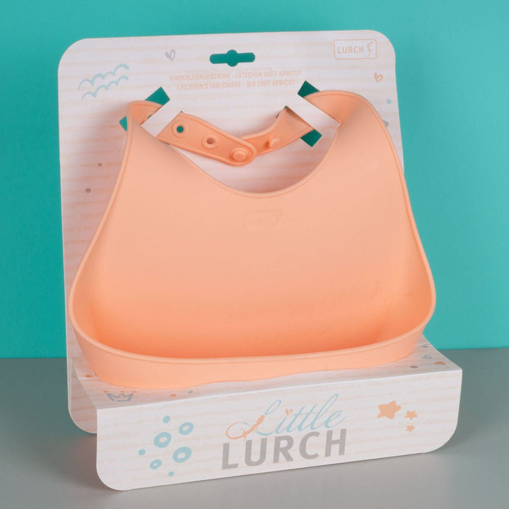 LUR - 00280011 - Little Lurch Lätzchen soft aprikot