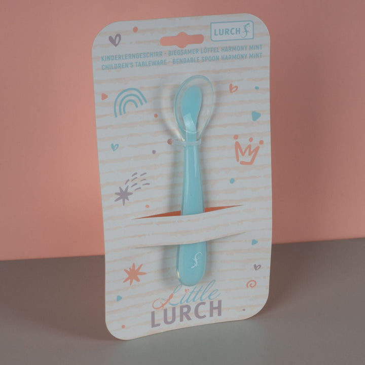 LUR - 00280052 - Little Lurch Löffel, biegbar, harmony mint