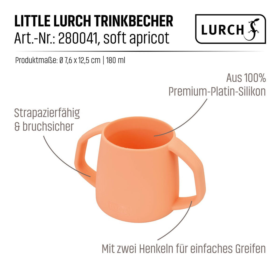 LUR - 00280041 - Little Lurch Trinkbecher soft apricot