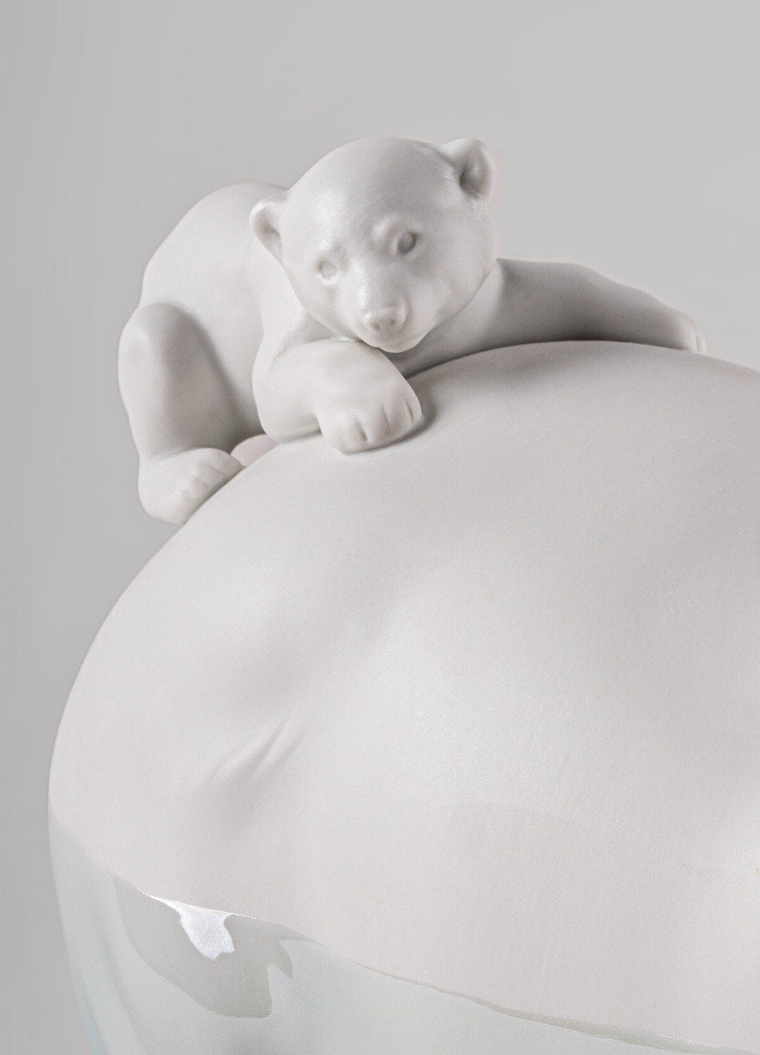010 - 09740 - LLADRO® Bärenmama und Babys - Underwater - Skulptur, 25x39cm 01009740