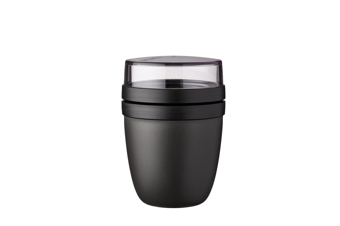 107648041100 - Lunch Pot Ellipse, Nordic black, Mepal, 500 + 200 ml