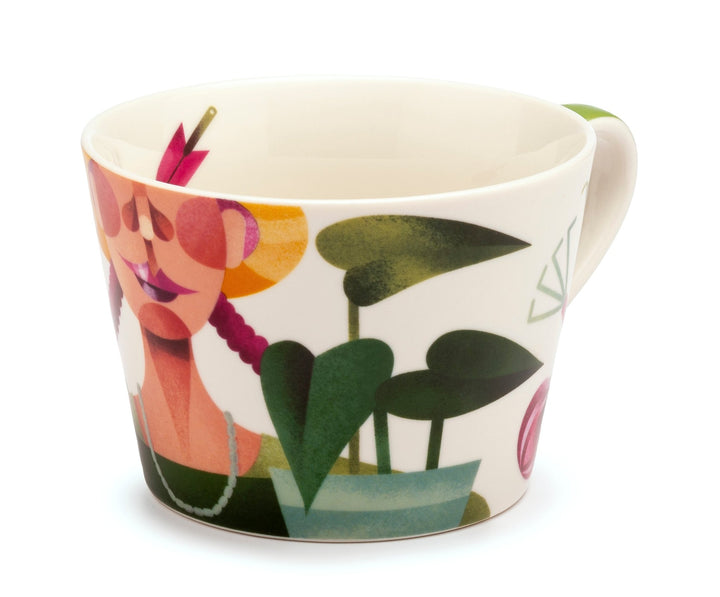 PAR - 1037920 - Palais Royal - Tasse Leidenschaft Dekor Botanik - Keramik, 460ml