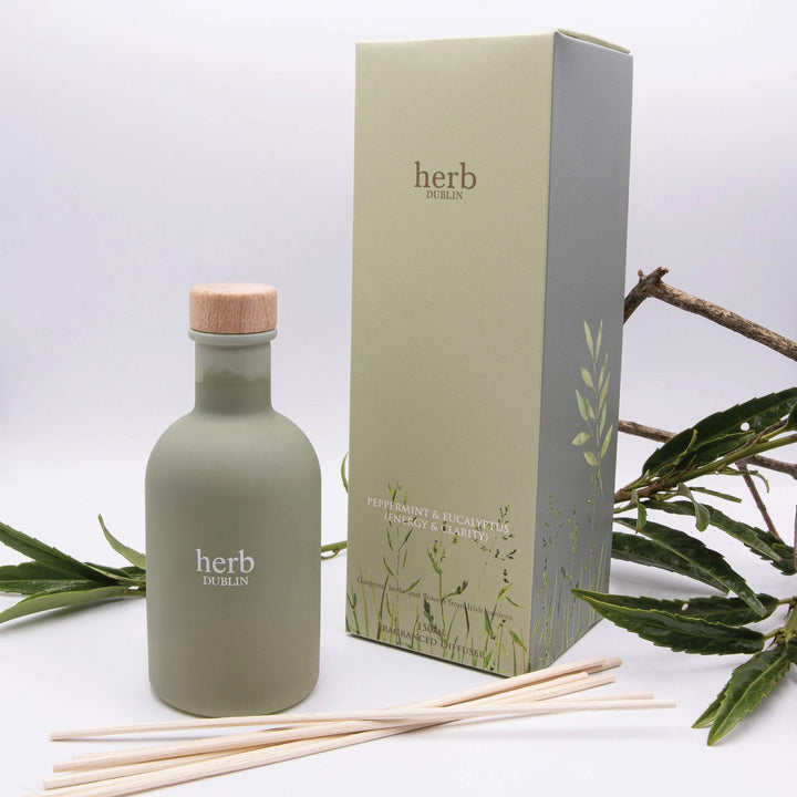 herb - HD - PE - DIF - Pfefferminze, Eukalyptus und Limette Diffusor, herb DUBLIN