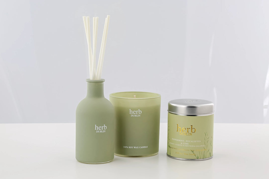 herb - HD - PE - DIF - Pfefferminze, Eukalyptus und Limette Diffusor, herb DUBLIN