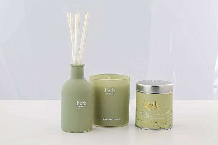 herb - HD - PE - DIF - Pfefferminze, Eukalyptus und Limette Diffusor, herb DUBLIN