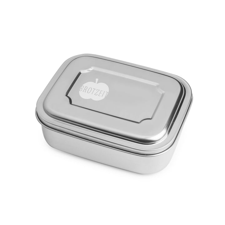 PuG - 850047 - pure & green 'Box - Brotzeit Zweier - 16,5x12,5x5,5cm ' mit Gummiband