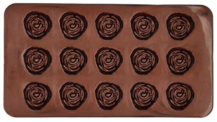 BI - 252738 - RBV Birkmann, Chocolaterie Rose, Einzelform, 2 Stück