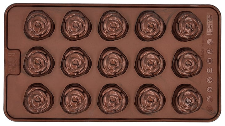 BI - 252738 - RBV Birkmann, Chocolaterie Rose, Einzelform, 2 Stück