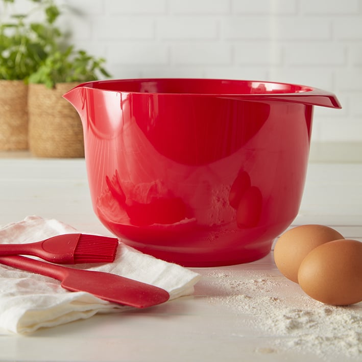 BIR - 709997 - RBV Birkmann, Colour Bowls, Servier - und Rührschüssel, 4,0lt, cherry red