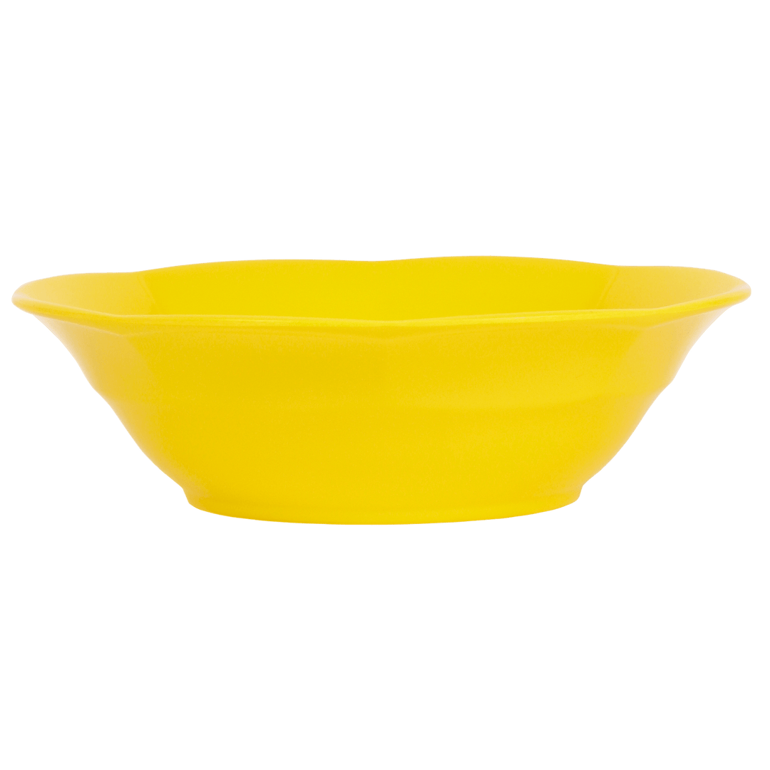 ri - MEGSB - Y - rice, Melamine Suppeschüssel gelb, 400ml