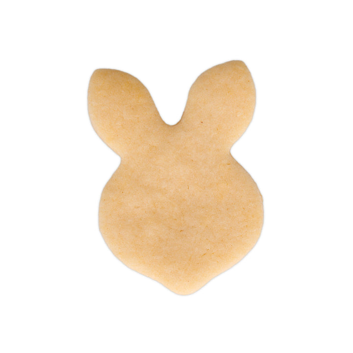 STA - 080059 - Städter, Ausstecher Hasengesicht auf Karte, Edelstahl 6,5cm