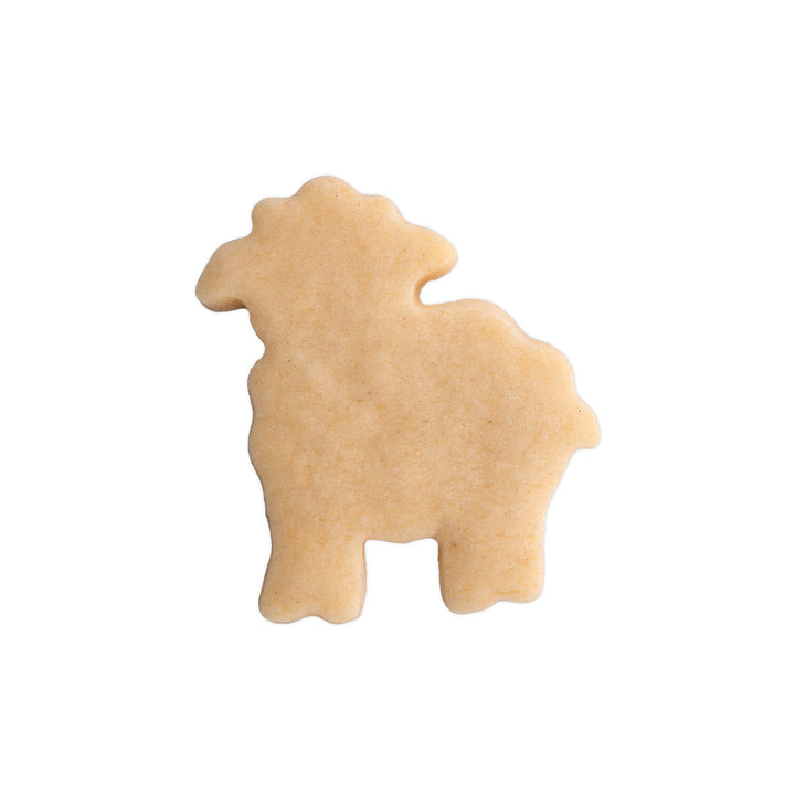 STA - 111098 - Städter, Ausstecher Lämmchen auf Karte, Edelstahl, 6,0cm