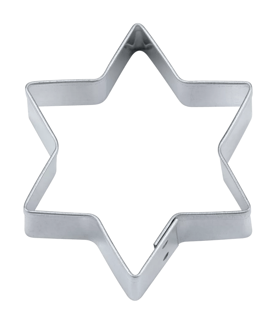 STA-050198 - Städter, Ausstecher Stern 6 - zackig, Edelstahl, 18 cm