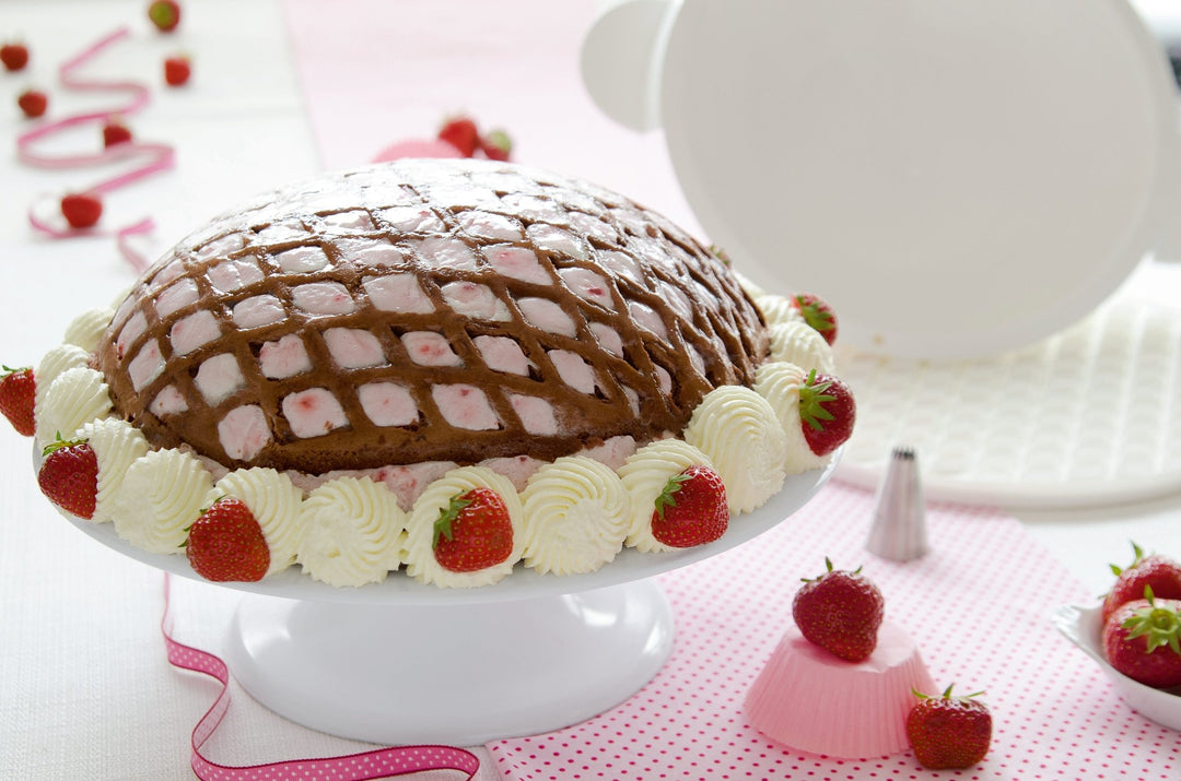 ST - 547018 - Städter 'BACKZUBEHÖR - Gitterstanze ø 30 cm Weiß Rund'