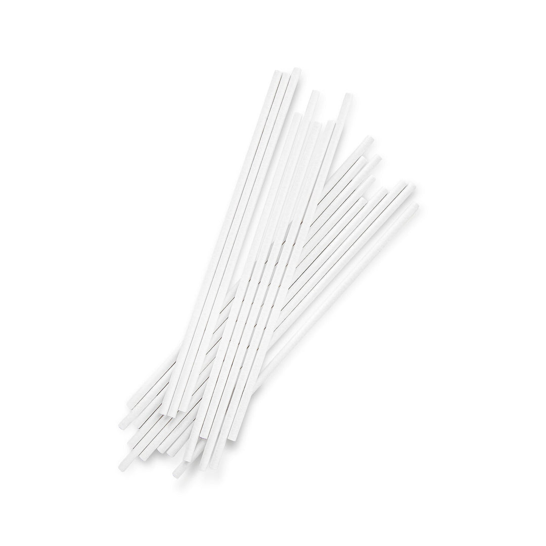 ST - 336193 - Städter, Cake - Pop Stiele 15cm, 50 Stück, Papier, weiß