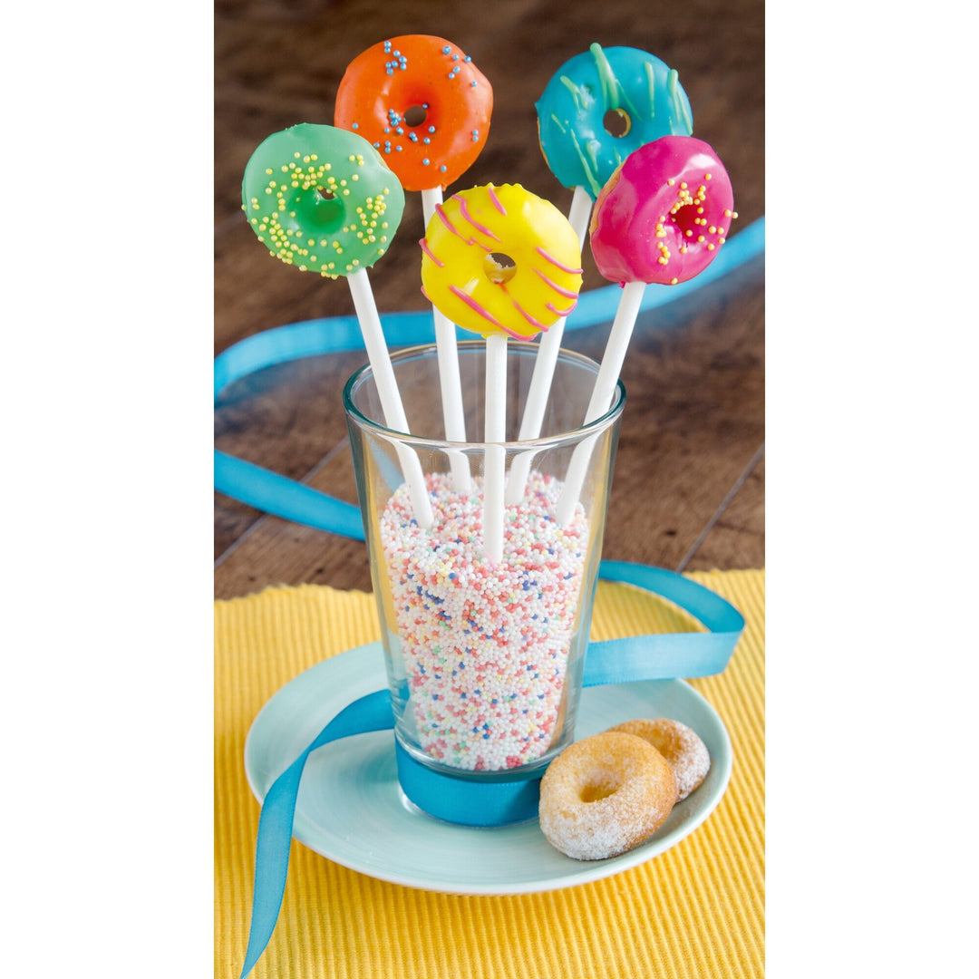 ST - 336193 - Städter, Cake - Pop Stiele 15cm, 50 Stück, Papier, weiß