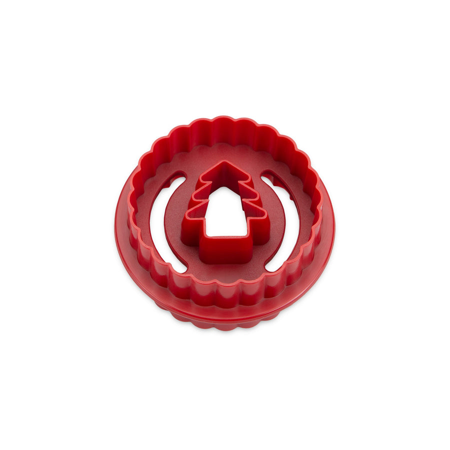 ST - 954114 - Städter, Linzer - Ausstecher Tannenbaum gewellt, doppelseitig