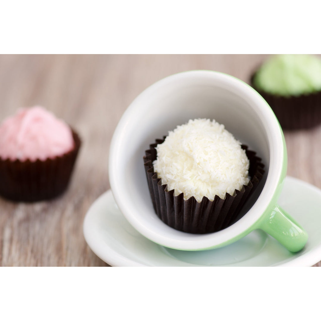 STA - 337015 - Städter, Papier - Backförmchen, braun, Muffinkonfekt / Pralinenkapseln