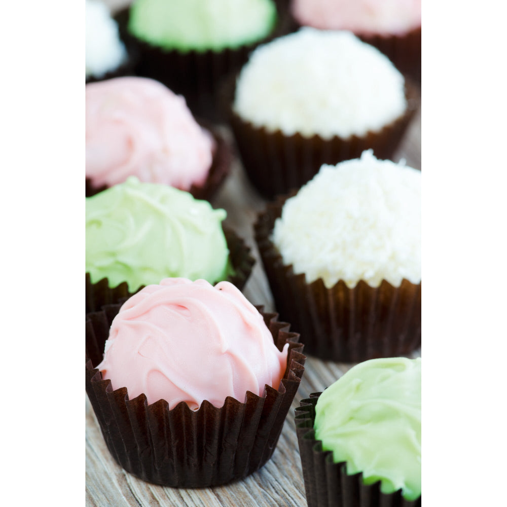 STA - 337015 - Städter, Papier - Backförmchen, braun, Muffinkonfekt / Pralinenkapseln