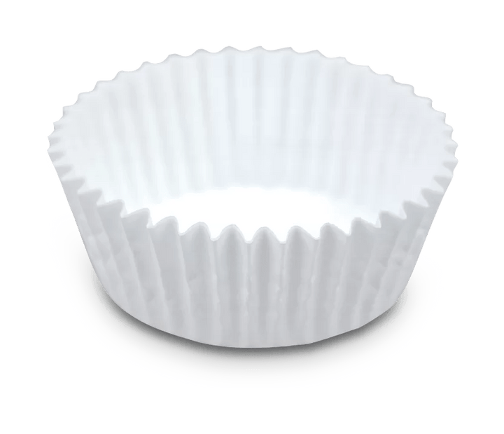 STA - 335417 - Städter, Papier - Backförmchen weiß, 200 Stück, weiß, D5/7cm / H3cm